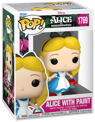 FUNKO POP Alice in Wonderland Alice with Paint 1769